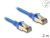 80334 Delock Síťový kabel RJ45, Cat.8.1, F/FTP, tenký, 2 m, modrý small