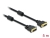83188 Delock Extension cable DVI 24+1 male > DVI 24+1 female 5 m black small