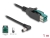 80011 Delock PoweredUSB kabel muški 12 V na DC 5,5 x 2,1 mm muški kutni 1 m small