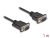 88000 Delock Serial Cable RS-232 D-Sub9 male to male with narrow plug housing 1 m small