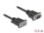 87819 Delock Serial Cable RS-232 D-Sub9 male to female with narrow plug housing 0.5 m small