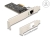 81260 Delock Κάρτα PCI Express x1 προς 1 x RJ45 5 Gigabit LAN small