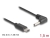 85393 Delock USB Type-C™ tápkábel - DC 3,5 x 1,35 mm méretű apa hajlított 1,5 m hosszú small