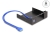 18006 Delock 5.25″ Kovový instalační rámeček pro mobilní rack Slim Bay s USB 5 Gbps rozbočovačem  small