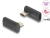 60244 Delock USB Adapter 40 Gbps USB Type-C™ PD 3.1 240 W hane till hona vridas vinklad vänster / höger 8K 60 Hz metall small