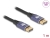 80600 Delock DisplayPort kabel 8K 60 Hz 1 m metalowy fioletowy small