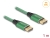 80629 Delock DisplayPort Cable 16K 60 Hz 1 m green metal small