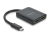 87755 Delock Διαχωριστής USB Τύπου-C™ (DP Alt Mode) προς 2 x HDMI MST / VXP  small