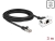 87116 Delock Mrežni produžni kabel za Easy 45 modul S/FTP RJ45 muški na RJ45 ženski Cat.6A 3 m crni small