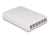 67054 Delock Keystone Surface Mounted Box surface mounted 6 Port for fiber optic and network white small