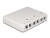 67052 Delock Keystone Surface Mounted Box 6 Port for fiber optic and network white small