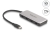64261 Delock Concentrador USB Type-C™ de USB 10 Gbps con 4 x USB Type-C™ hembra y PD de 85 vatios small