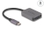 91009 Delock Čtečka karet s rozhraním USB Type-C™ v hliníkovém krytu na paměťové karty SD nebo Micro SD small