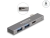 64275 Delock Concentrador USB delgado de 3 puertos con USB Type-C™ a 1 x USB 5 Gbps USB Type-C™ + 2 x USB 5 Gbps Tipo-A small