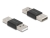 65108 Delock Adattatore Gender Changer USB 2.0 Tipo-A da maschio a maschio in metallo small