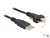 83594 Delock Kabel USB 2.0 typ A hane > USB 2.0 typ B hane skruvkontakt 1 m small