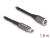 80780 Delock Câble de chargement de laptop USB Type-C™ mâle à connecteur magnétique 8 broches, 1,80 m small