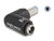 80794 Delock DC Adapter 5.5 x 2.1 mm male to 5.5 x 2.1 female 90° angled small