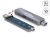 42616 Delock Boitier externe pour SSD M.2 NVME PCIe avec un USB Type-C™ et Type-A mâle small