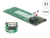 62703 Delock Converter SATA 22 pin / SFF-8643 NVMe > 1 x M.2 Key M small