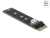 64105 Delock PCI Express x1 zu M.2 Key M Adapter  small