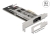 47003 Delock Wechselrahmen PCI Express Karte für 1 x M.2 NVMe SSD - Low Profile Formfaktor  small