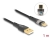 80760 Delock Câble USB 2.0 Type-A mâle à USB Type-C™ mâle avec chargement rapide, 60 W, transparent, 1 m small