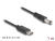 85397 Delock Câble d’alimentation USB Type-C™ à DC 5,5 x 2,1 mm, mâle, 1 m small
