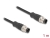 80847 Delock M12 Cable D-coded 4 pin male to male PVC 1 m small