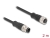 80845 Delock M12 Cable D-coded 4 pin male to female PVC 2 m small