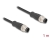 80806 Delock M12 Cable A-coded 8 pin male to male PVC 1 m small