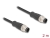 80807 Delock M12 Cable A-coded 8 pin male to male PVC 2 m small