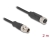 80861 Delock M12 Cable X-coded 8 pin male to female PVC 2 m small