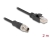 80867 Delock M12 Cable X-coded 8 pin male to RJ45 male PVC 2 m small