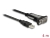 66323 Delock USB 2.0 till 1 x seriell RS-232 adapter 4 m small