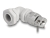 60592 Delock Cable Gland with strain relief and bending protection 90° angled PG9 grey small