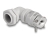 60594 Delock Cable Gland with strain relief and bending protection 90° angled PG11 grey small
