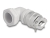 60613 Delock Cable Gland with strain relief and bending protection 90° angled PG21 grey small