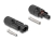 60670 Delock DL4 Solar Steckverbinder für Kabel zum Crimpen, Stecker und Buchse, schwarz 2 Stück small