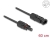 60675 Delock Płaski kabel solarny DL4 męski na żeński, 60 cm, czarny small