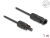 60677 Delock Płaski kabel solarny DL4 męski na żeński, 1 m, czarny small
