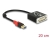 62737 Delock Adapter USB 3.0 Typ-A Stecker > DVI Buchse small