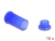 60672 Delock Capuchon de poussière DL4 pour connecteur mâle et femelle, silicone, en deux parties, bleu, set de 10 pièces small