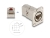 67062 Delock D-Type RJ45 built-in connector / coupler Cat.6A STP metal small
