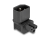 80471 Delock Netzadapter IEC 60320 - C14 auf C5, Stecker / Buchse, 2,5 A, 90° gewinkelt small