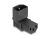 80472 Delock Power Adapter IEC 60320 - C14 to C13, male / female, 10 A, 90° angled small