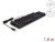 12115 Delock Mechanische USB Gaming Tastatur kabelgebunden 1,6 m schwarz mit RGB Beleuchtung  small