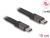 80099 Delock USB 40 Gbps FPC Flat bandkabel USB Type-C™ till USB Type-C™ 15 cm PD 3.0 100 W E-markering small