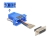 67090 Delock Kit di montaggio D-Sub 15 pin femmina per RJ12 femmina blu small