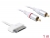 82704 Delock Cable for IPhone / IPod / IPad > 2x Cinch Audio 1 m small